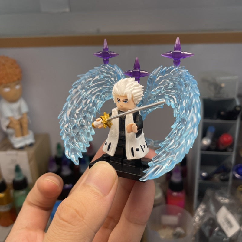 Captain Toshiro Hitsugaya Custom Minifigure – Bleach Anime Inspired
