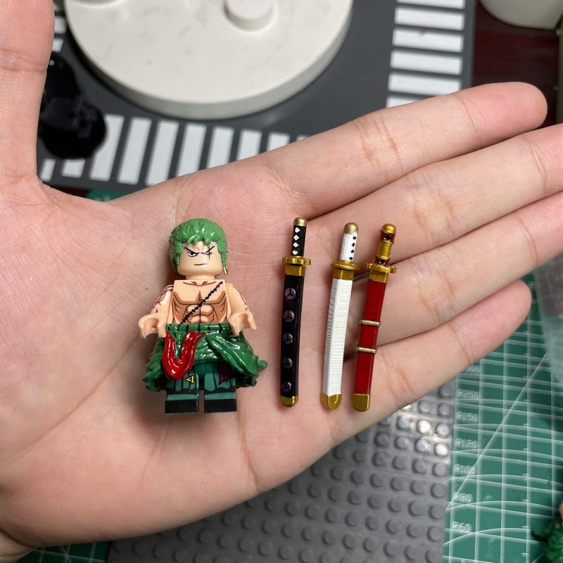 Custom Minifigure: Zoro - Pirate Island Character Model