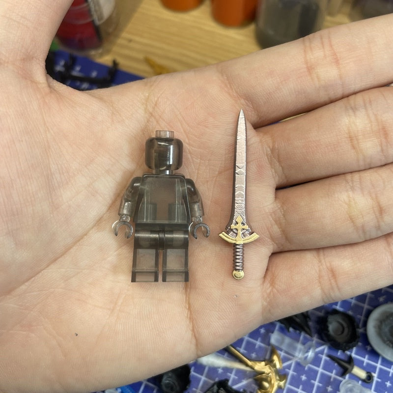 Divine Sword From Sword Art Online Custom Minifigure Accessories Toys