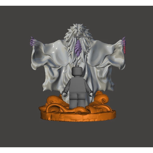 Dead Demon Wind End Custom Diorama Base – Naruto Inspired