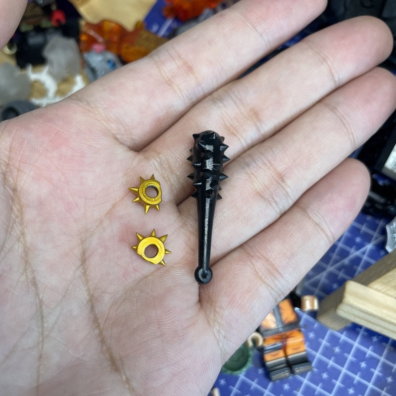 Kaido Character Custom Minifigure Accessories – One Piece Pirate Island Inspired