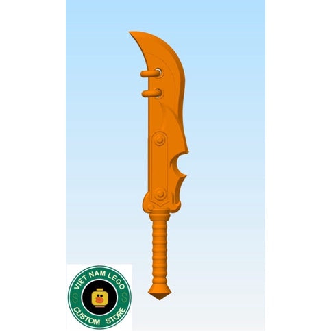 Xiahou Dun Blade From Three Kingdoms Inspired Custom Minifigure Accessories Toys