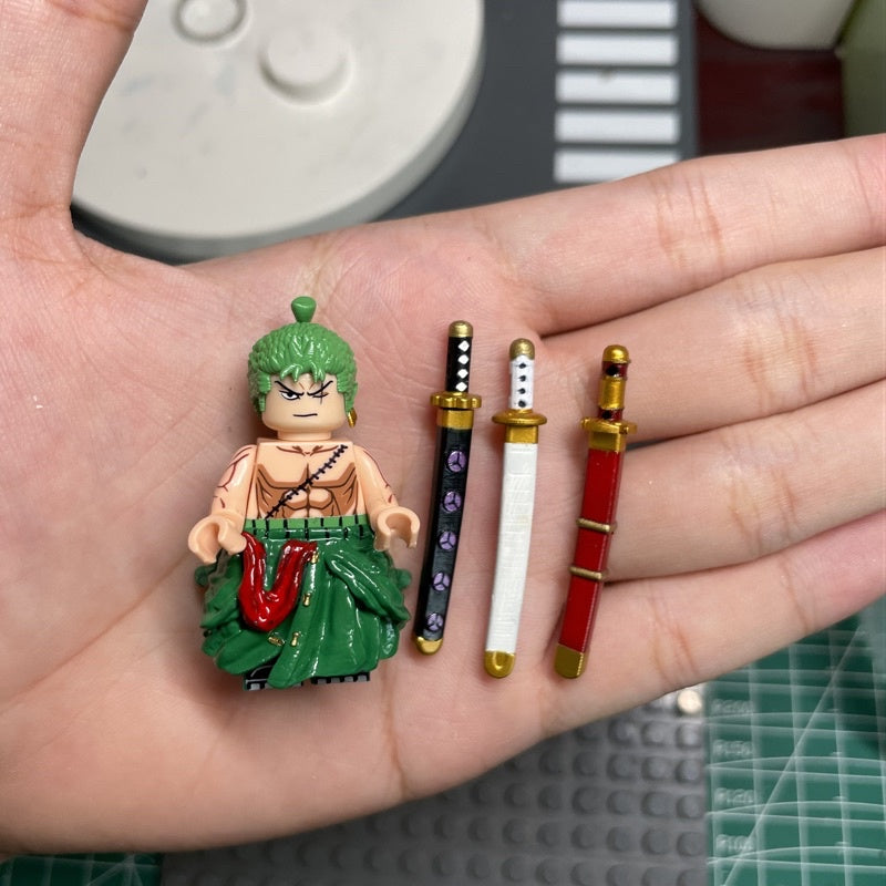 Custom Minifigure: Zoro - Pirate Island Character Model
