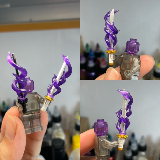 Haki Effect For Zoro From One Piece Custom Minifigure Accessories Toys