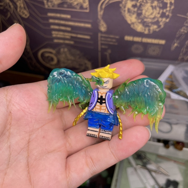 Marco Character Custom Minifigure – One Piece Pirates Inspired