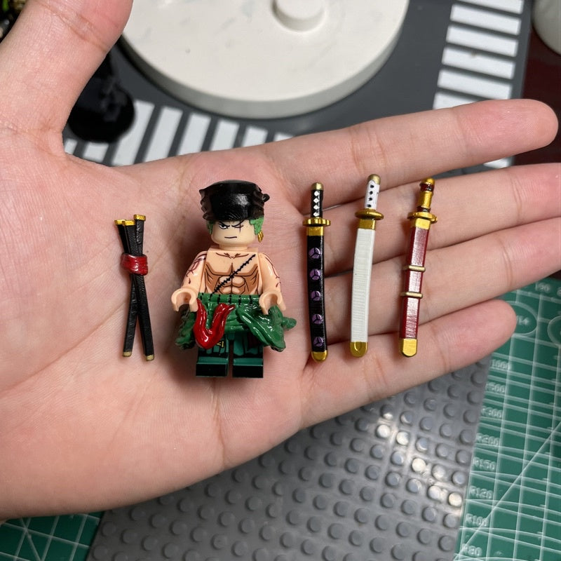 Custom Minifigure: Zoro - Pirate Island Character Model
