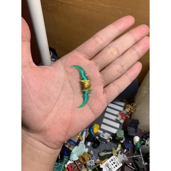 Custom Minifigure Accessory: Blade of Illidan – Warcraft Universe