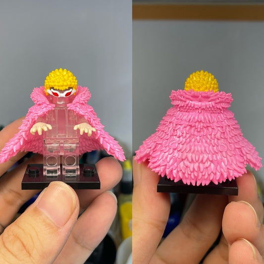 Doflamingo Character Custom Minifigure Accessories - One Piece Inspired