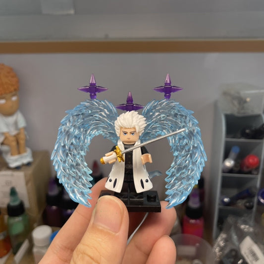Captain Toshiro Hitsugaya Custom Minifigure – Bleach Anime Inspired