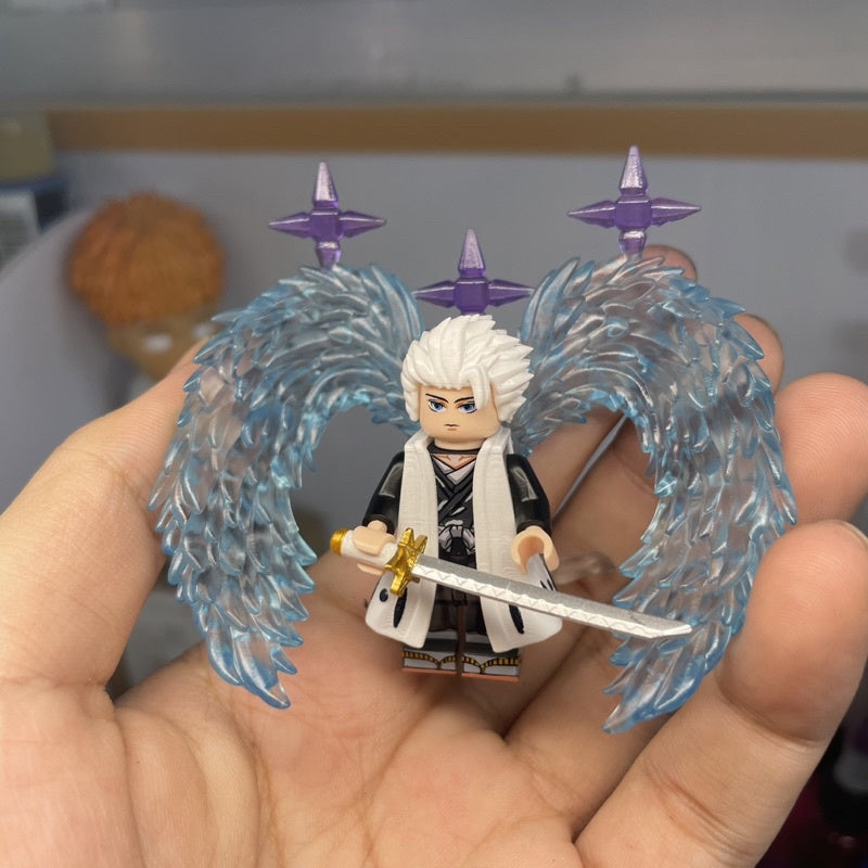 Captain Toshiro Hitsugaya Custom Minifigure – Bleach Anime Inspired