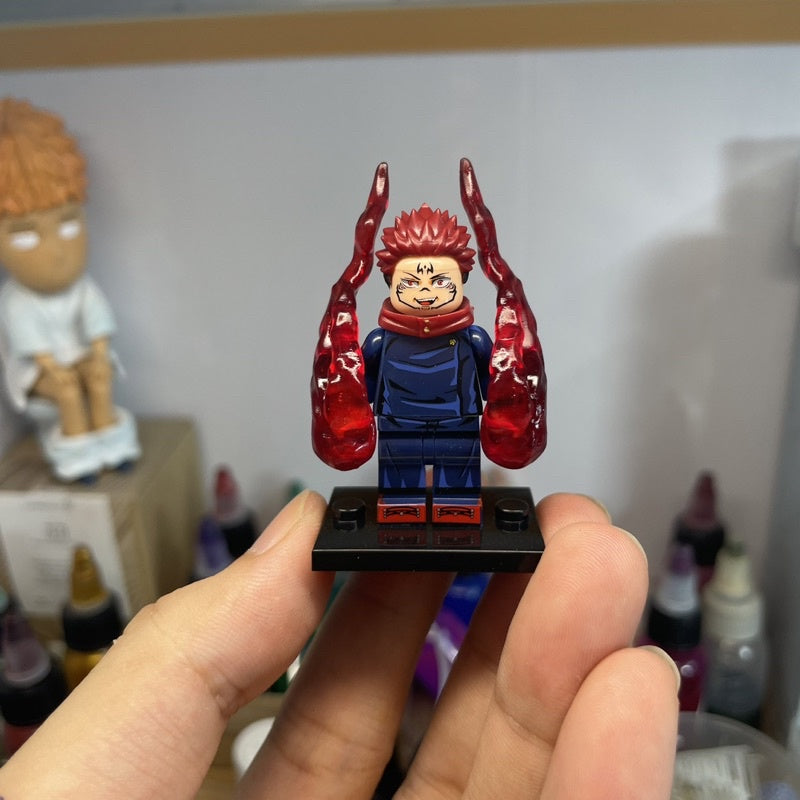 2 Fist Effect From Jujutsu Kaisen Custom Minifigure Accessories Toys