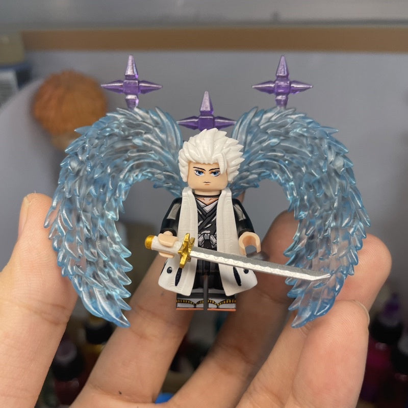 Captain Toshiro Hitsugaya Custom Minifigure – Bleach Anime Inspired
