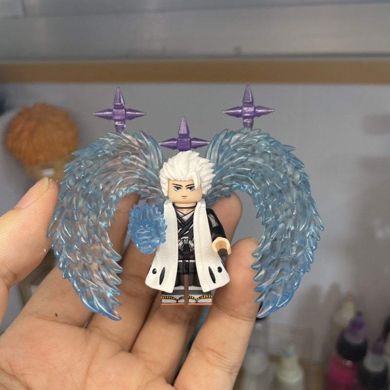 Captain Toshiro Hitsugaya Custom Minifigure – Bleach Anime Inspired