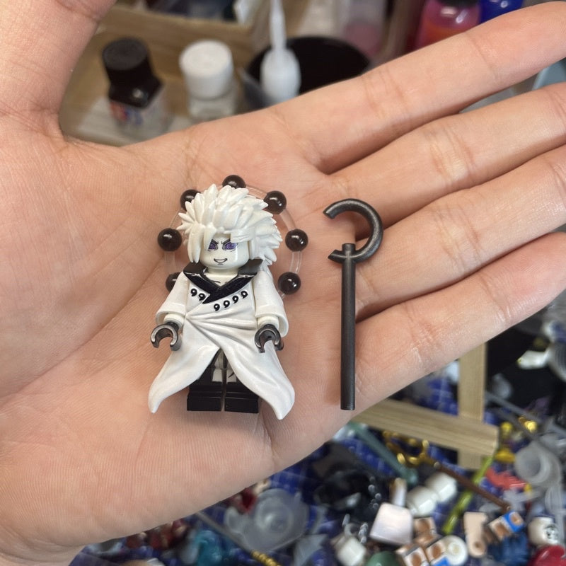 Madara Six Paths Custom Minifigure – Naruto Shippuden (Basic & Special Edition)