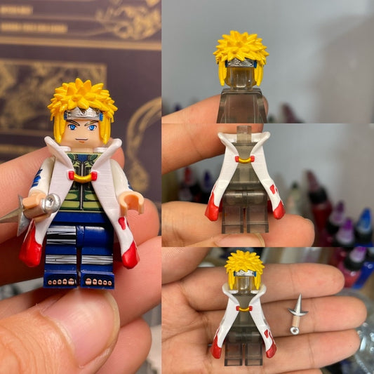 Minifigure Accessories: Minato Namikaze – The Fourth Hokage (Figure Not Included)