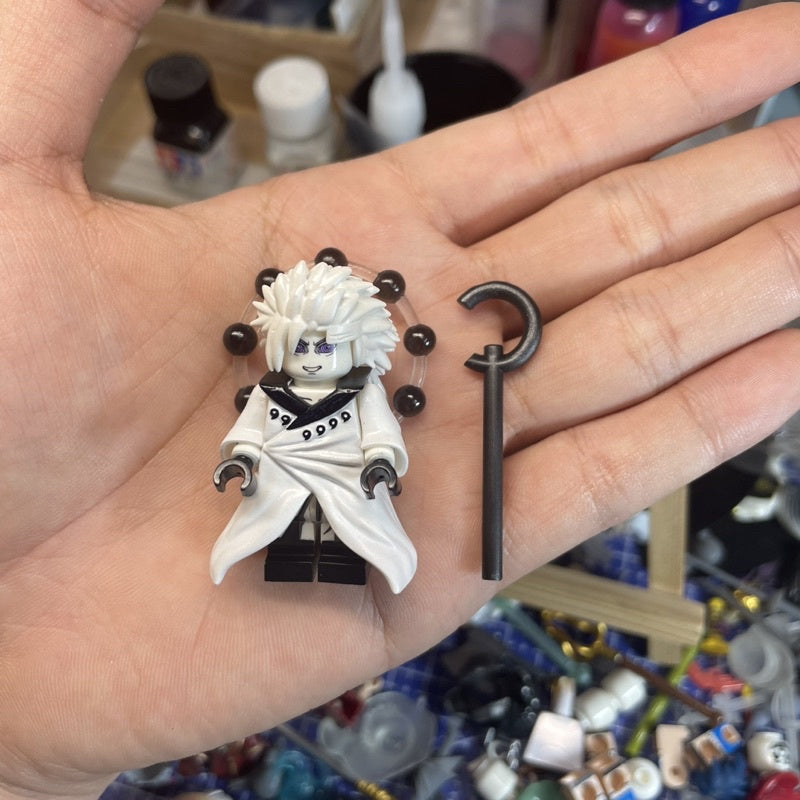 Madara Six Paths Custom Minifigure – Naruto Shippuden (Basic & Special Edition)