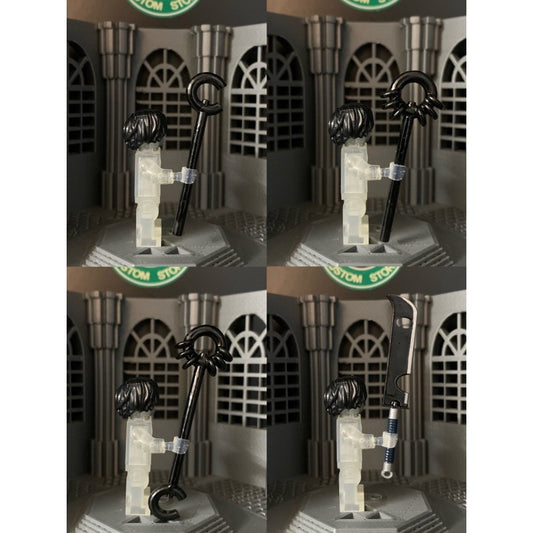 Custom Six Paths Weapons Minifigures – Naruto Inspired