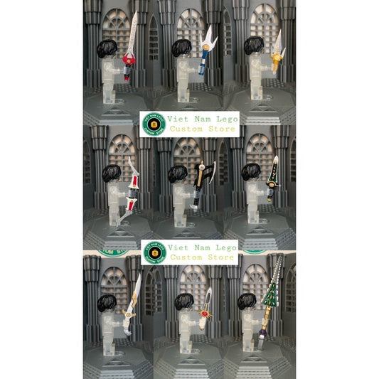 Superman Weapons Morphine & Gao Custom Minifigure Accessories Toys