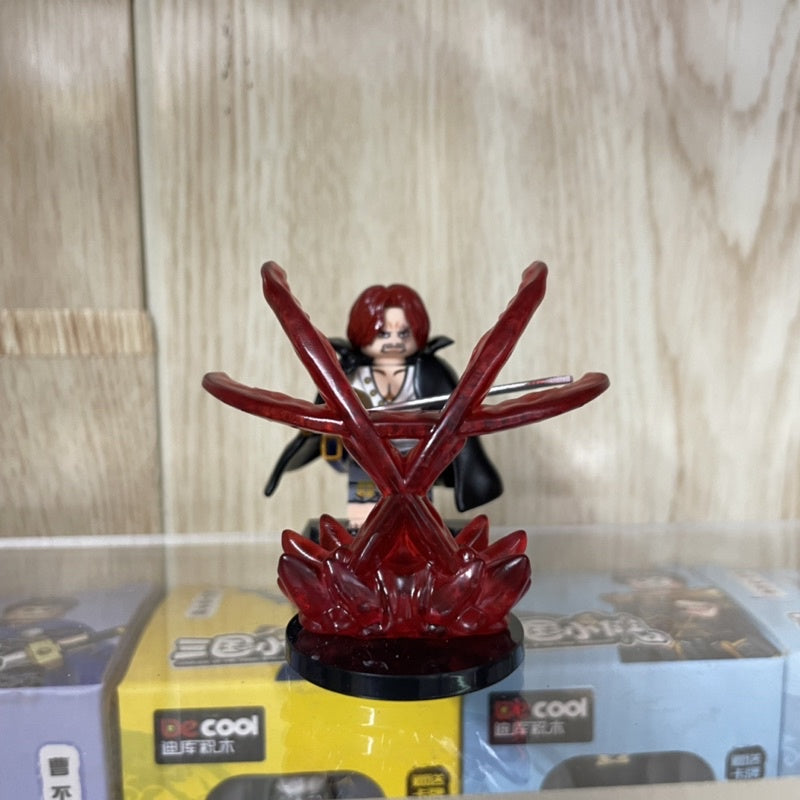 Shanks Custom Minifigure – One Piece Pirate Island Inspired