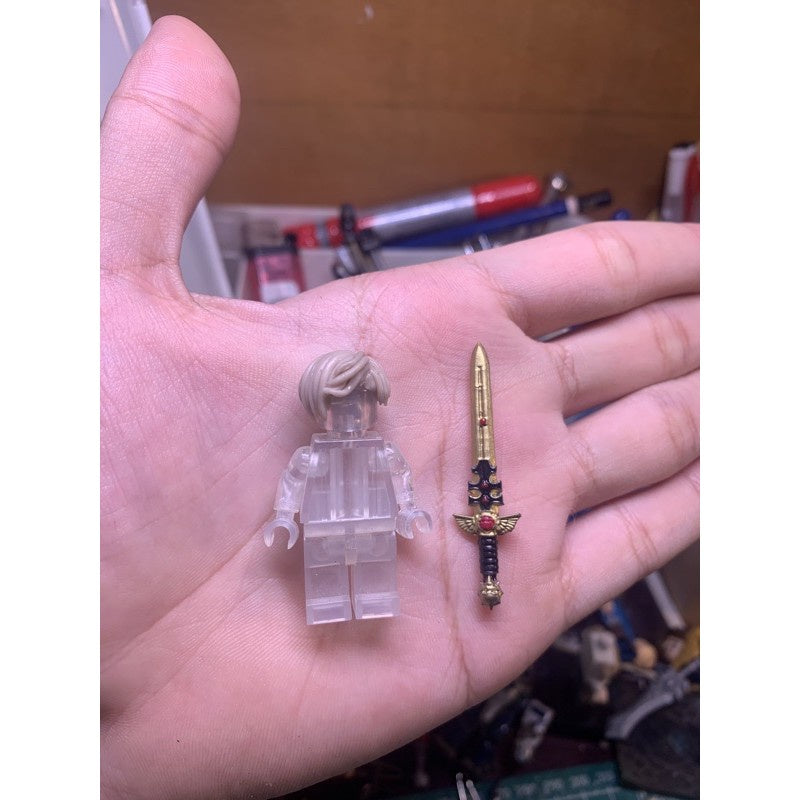 LoL-Inspired Sword Custom Minifigure Accessory – League of Legends