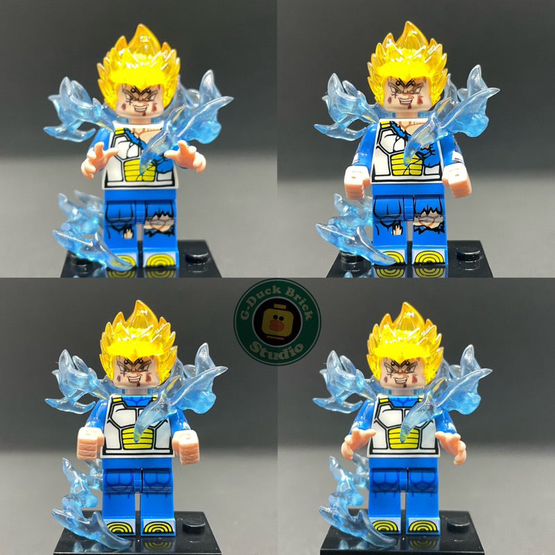 Vegeta Character From Dragon Ball Custom Minifigures Toys