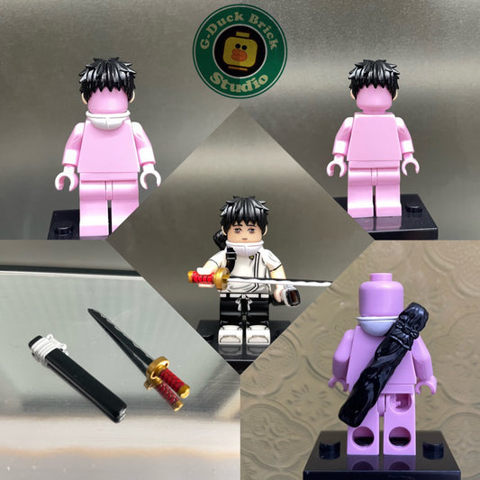 Custom Minifigures: Yuta Character Accessories (Jujutsu Kaisen)