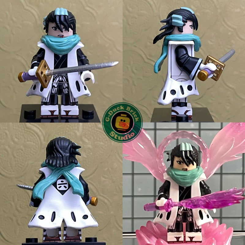 Byakuya Kuchiki Custom Minifigure – Bleach Anime Inspired