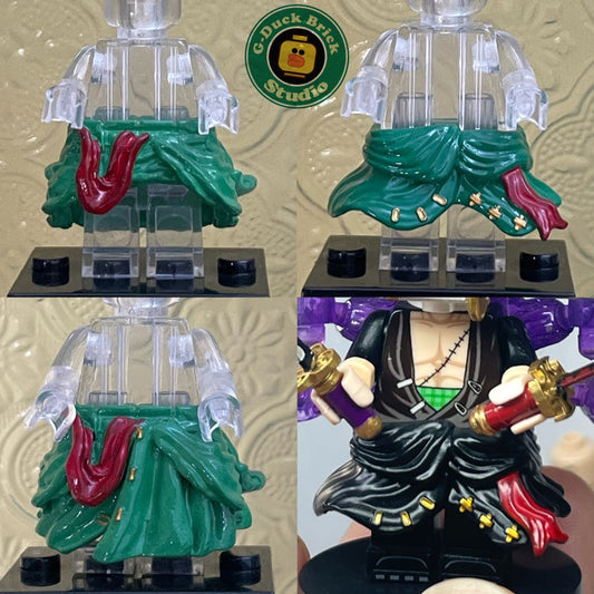 Zoro Loincloth & Skirt Custom Minifigure Accessories – One Piece