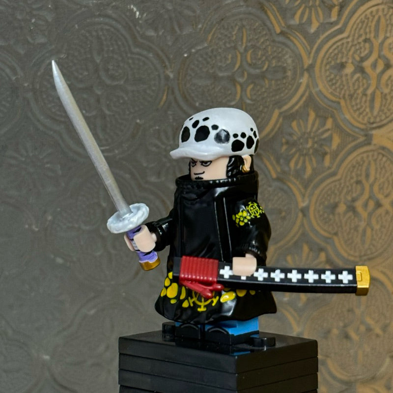 Trafalgar D. Water Law From One Piece Custom Minifigures Toys