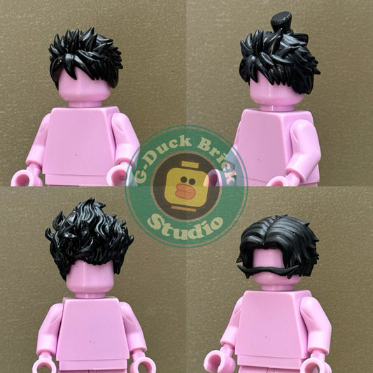 Custom Minifigure Hair Accessories – One Piece Character Styles