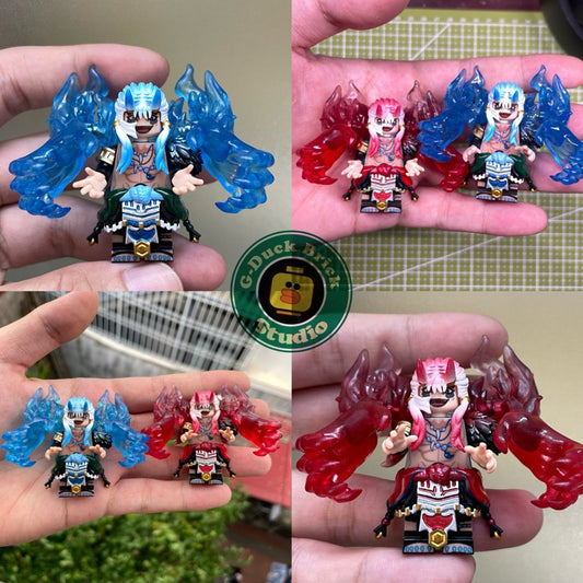Grimmjow Jaegerjaquez From Bleach Custom Minifigures Toys