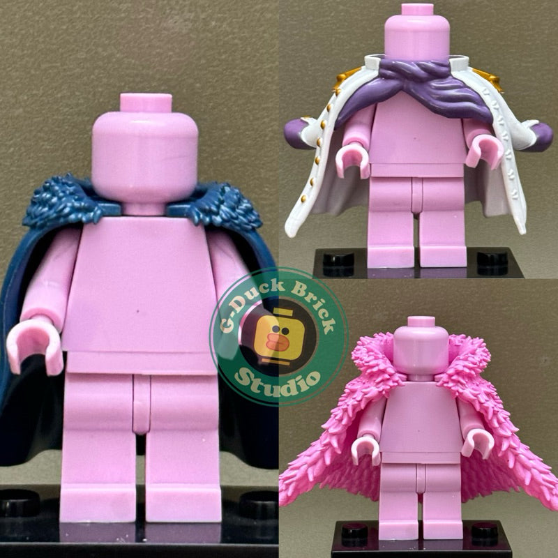 One Piece Pirate Cape Accessories - Custom Minifigure