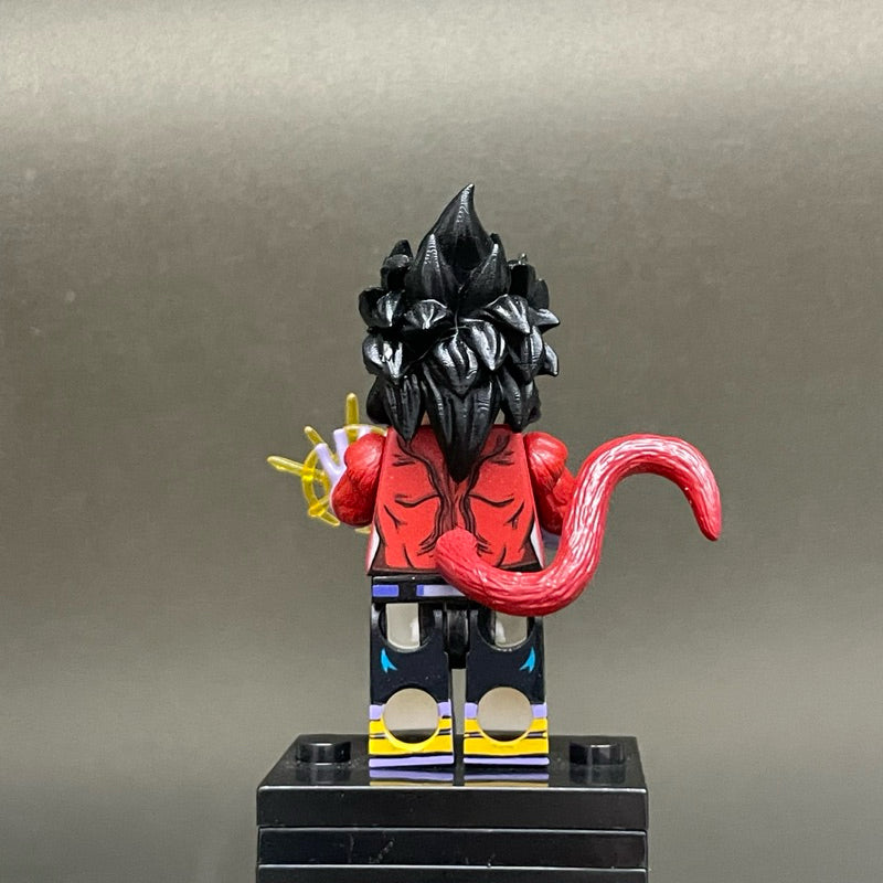 Vegeta Super Saiyan 4 From Dragon Ball Custom Minifigures Toys