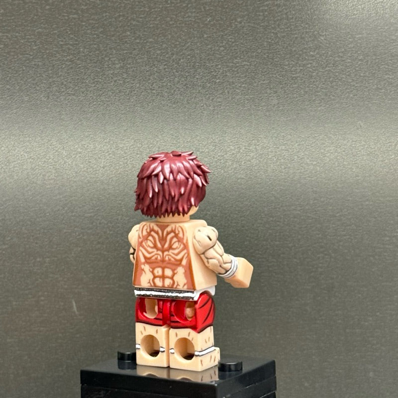 Baki Hanma Custom Minifigure – Baki the Grappler Inspired