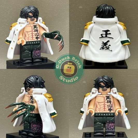 Ryokugyu Green Cow From One Piece Custom Minifigures Toys