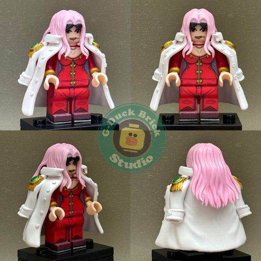 Pirate Admiral Hina From One Piece Custom Minifigures Toys