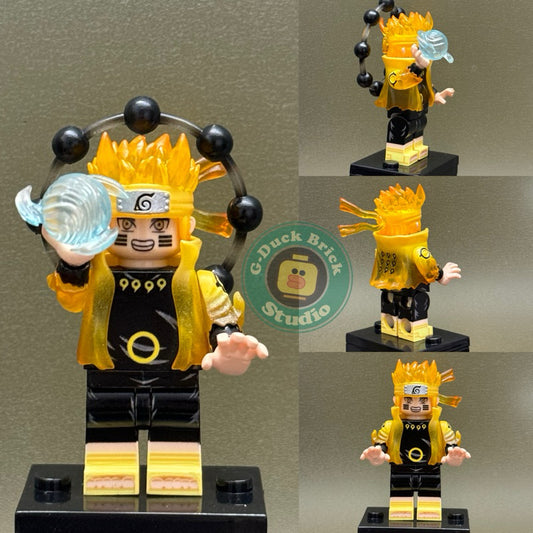 Six Paths Naruto Custom Minifigure – Ultimate Ninja Form by G-Duck Brick Studio