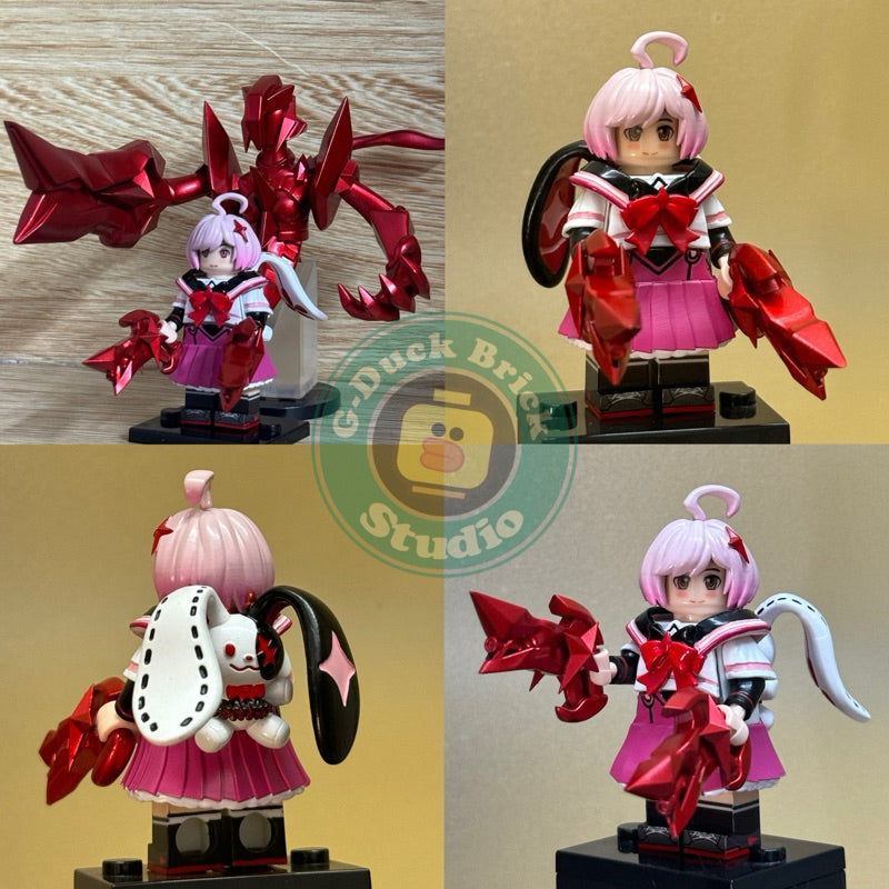 Violet Dimension Guardian From Lien Quan Game Custom Minifigures Toys