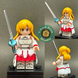 Asuna From Sword Art Online Custom Minifigures Toys