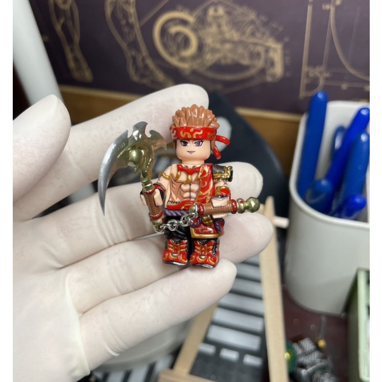 Minifigures Accessories: Dian Wei and Gan Ning Hand Weapons – Three Kingdoms