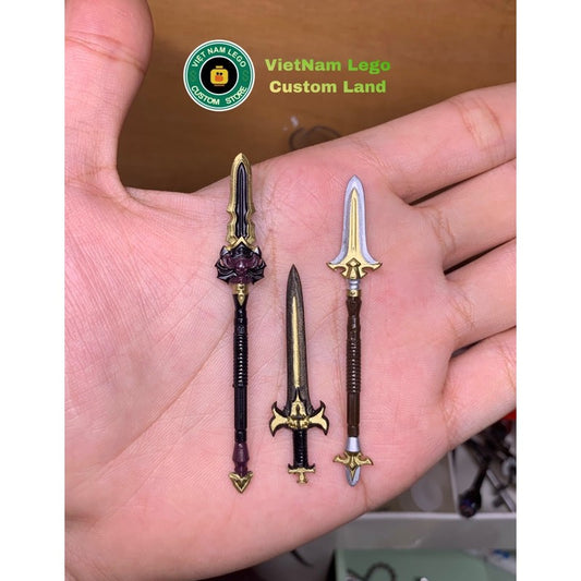 No 10. Minifigures Accessories: Dark Spear Collection