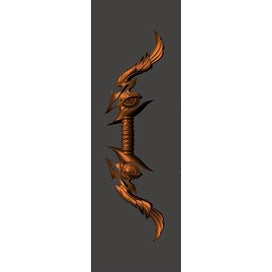 Angel Bow Custom Minifigure Accessory