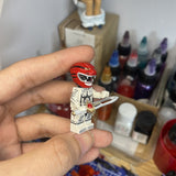 Custom Minifigures: Superhero Warrior Gao Helmet Assembly (Power-Inspired Custom)