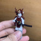 Custom Minifigures Accessories: Samurai Armor Set (Chest + Leg + Helmet)