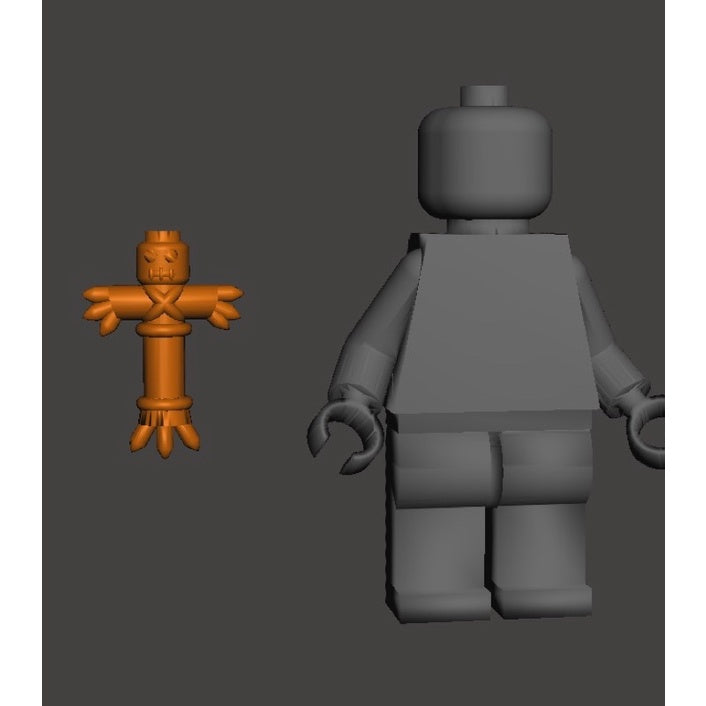 Minifigures Accessories: Wizard Figure – Magic Totem Charm