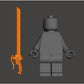 Hand-Held Combat and Flight Gear From Attack on Titan Minifigures Accessories