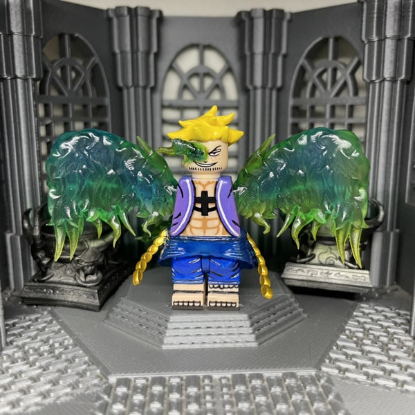 Marco Character Custom Minifigure – One Piece Pirates Inspired