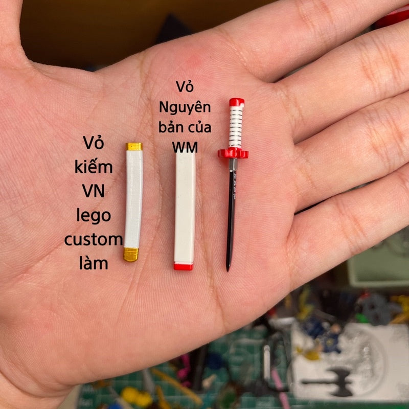 Sword Scabbard From Kimetsu No Yaiba Minifigure Accessories Toys