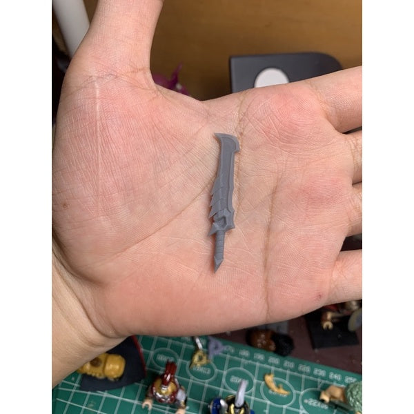 Knight Blade Alucard – Custom Minifigure Accessory (Mobile Legends)