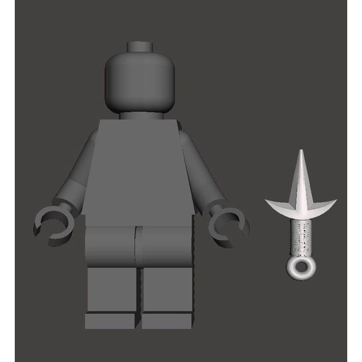 Minifigures Accessories: Kunai (Minato)